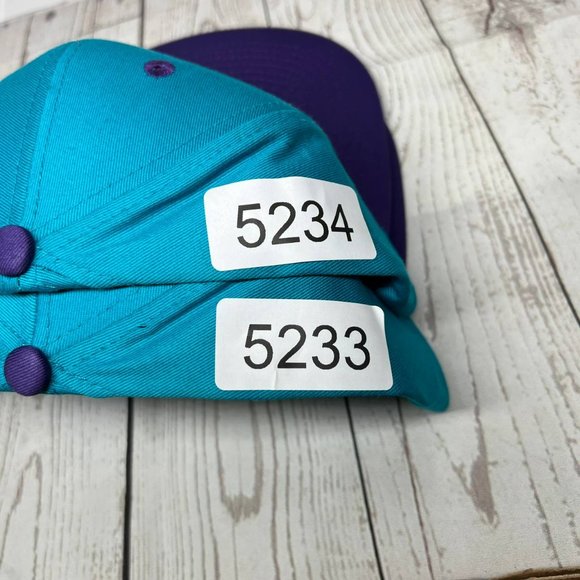 Vintage Charlotte Hornets NBA Adidas Hat Snapback Cap New Men - Picture 7 of 7